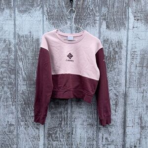 Columbia crop top sweatshirt size medium